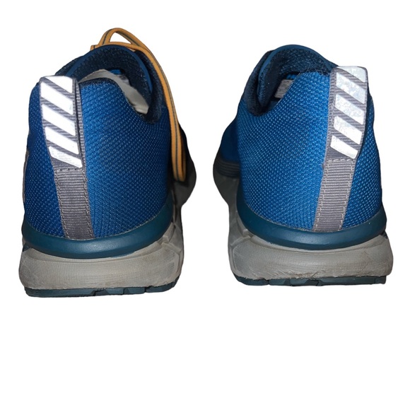 Blue w yellow laces Hoka men's sneakers size 12 - Picture 4 of 5